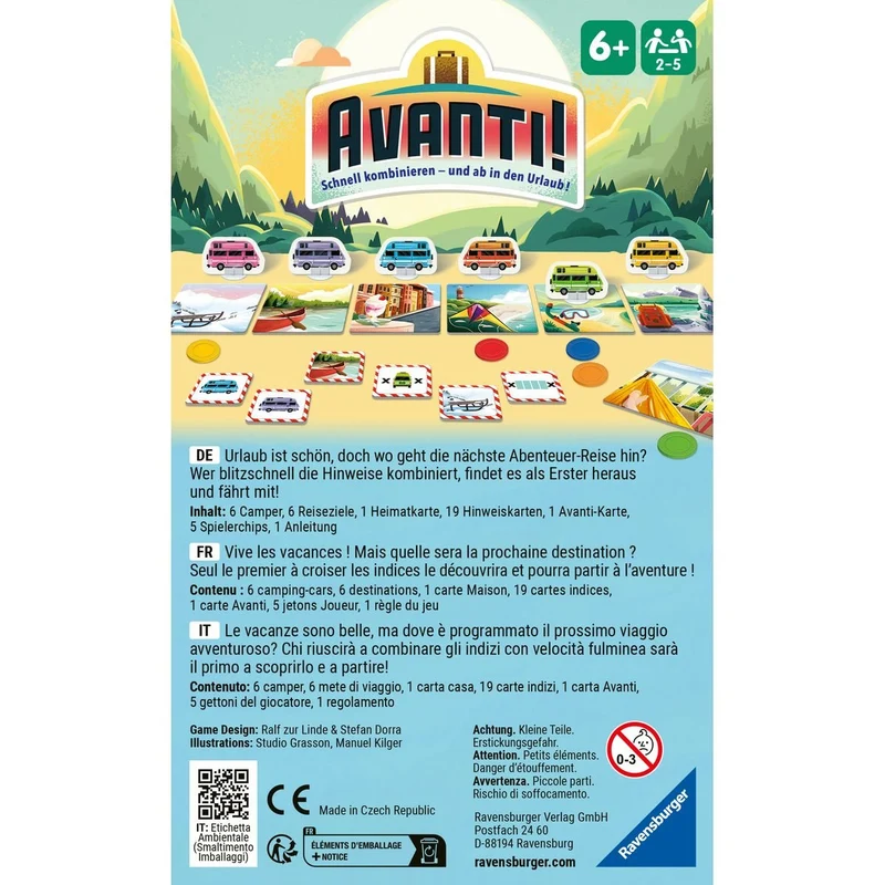 Avanti Kinderspiel ab 6 Jahren – Ravensburger