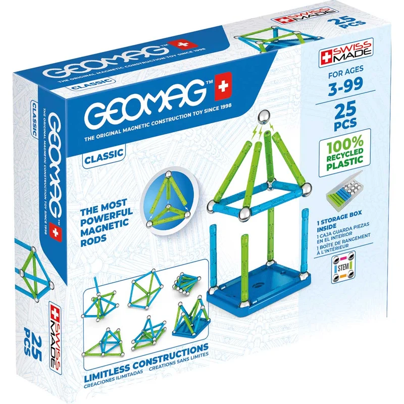 Magnetbausteine - Geomag Classic Recycled 25