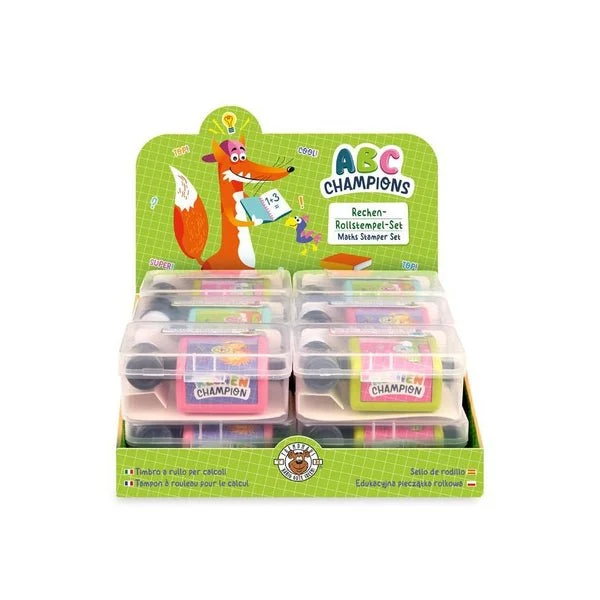 ABC-5 Rechen-Rollstempel-Set