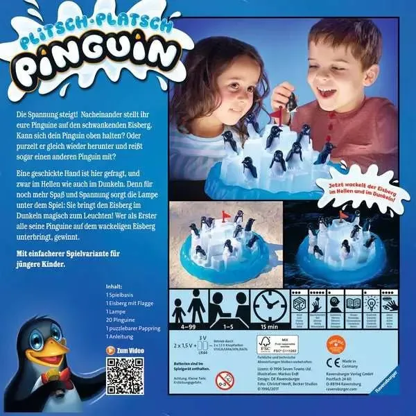Plitsch-Platsch Pinguin - Kinderspiel