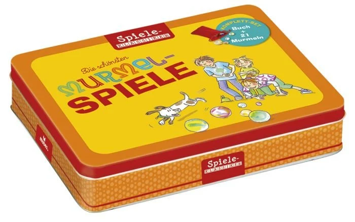 Die schönsten Murmelspiele in Metalldose