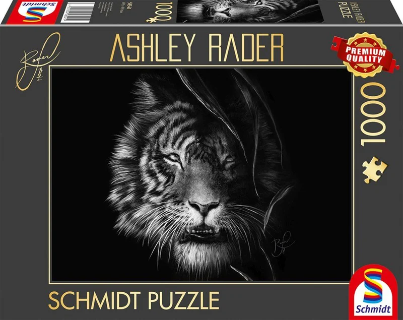 Ashley Rader: Wilderness – Tiger, Im Zeichen der Freiheit, 1.000 Teile Puzzle