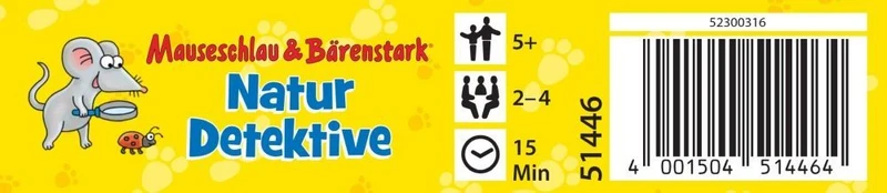Mitbringspiel - Mauseschlau & Bärenstark - Naturdetektive