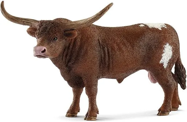 Texas Longhorn Bulle – Schleich Farm World Spielfigur