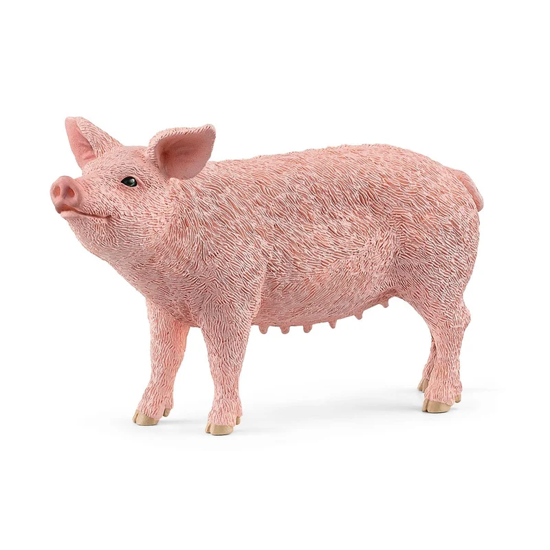 Spielfigur Hausschwein – Schleich Farm World rosa Ferkel