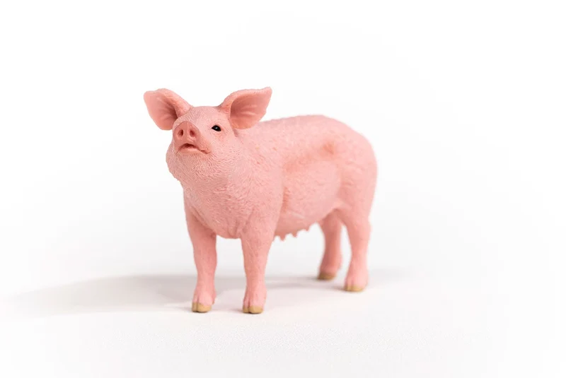 Spielfigur Hausschwein – Schleich Farm World rosa Ferkel