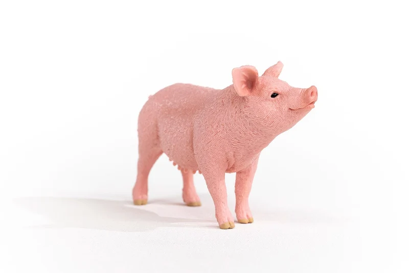 Spielfigur Hausschwein – Schleich Farm World rosa Ferkel