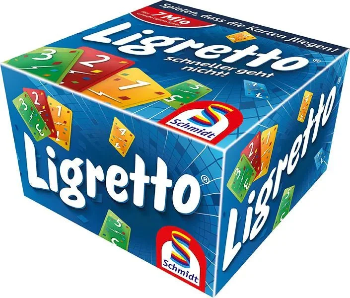 Ligretto: blau, Kartenspiel
