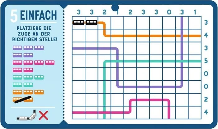 Brain Train – Logikrätsel mit abwischbarem Stift
