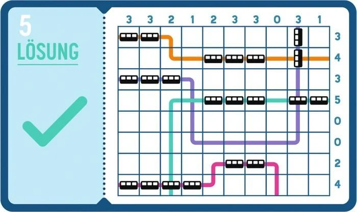 Brain Train – Logikrätsel mit abwischbarem Stift