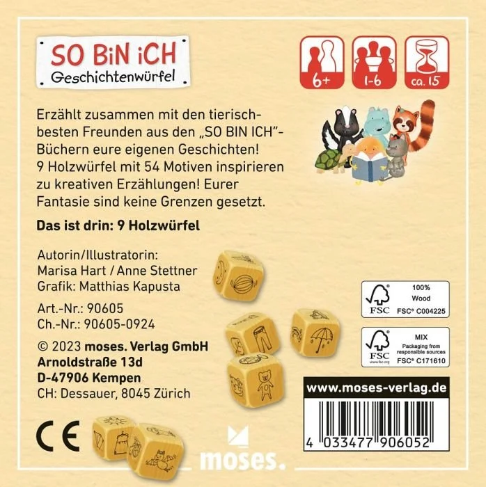 So bin ich - Die Geschichtenwürfel