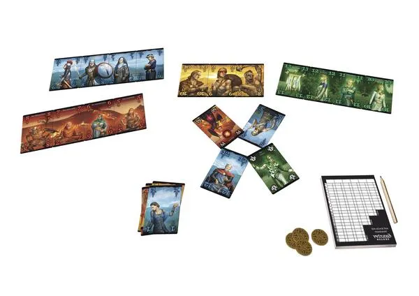 Wizard Deluxe – Exklusives Stichspiel mit Metallmünzen