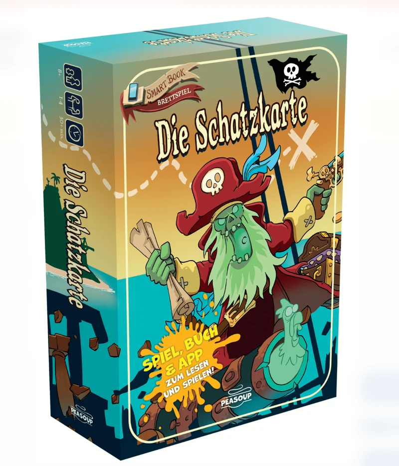 Die Schatzkarte – Piraten Brettspiel ab 8 Jahren