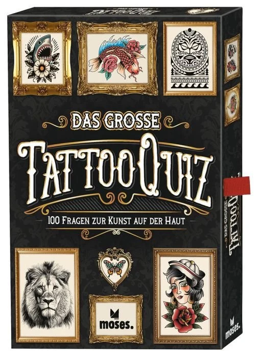 Das große Tattoo Quiz – 100 Fragen Kartenset