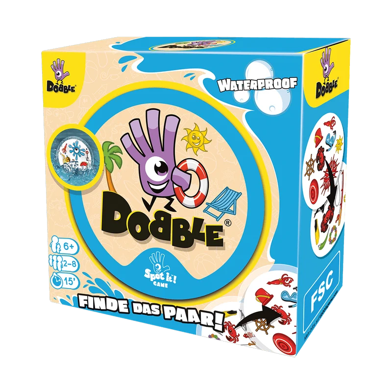 Dobble Waterproof Kartenspiel