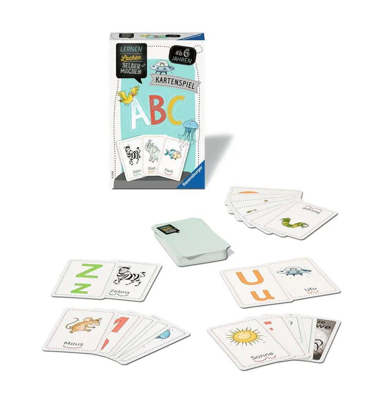 Lernspiel Kartenspiel ABC – Buchstaben lernen