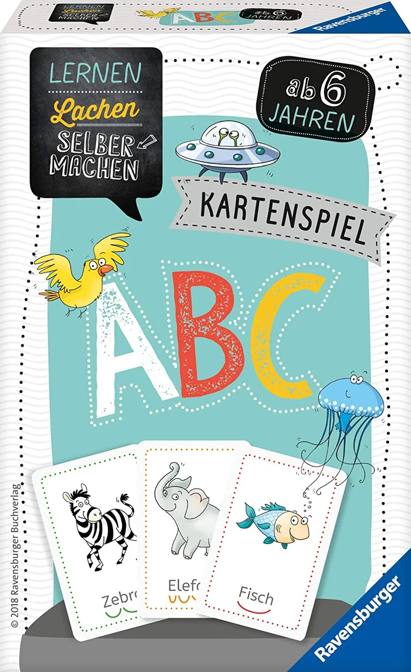 Lernspiel Kartenspiel ABC – Buchstaben lernen