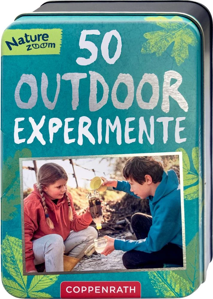 50 Outdoor-Experimente – Naturkarten ab 8 Jahren – Coppenrath