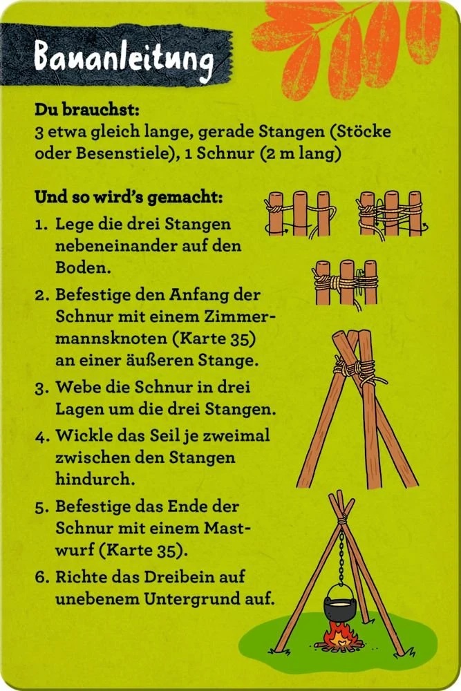 50 Outdoor-Experimente – Naturkarten ab 8 Jahren – Coppenrath