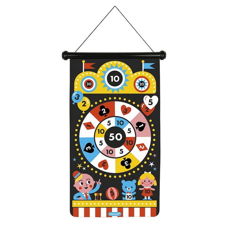 Magnetisches Dartspiel "Jahrmarkt"