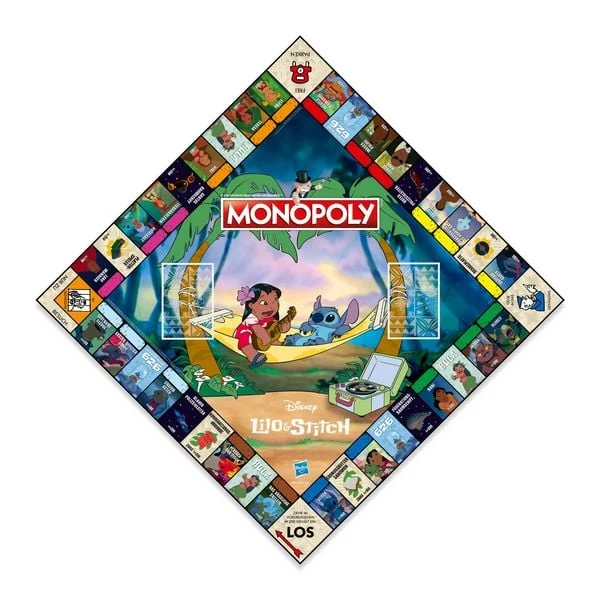 Monopoly Lilo & Stitch – Brettspiel ab 8 Jahren – Winning Moves
