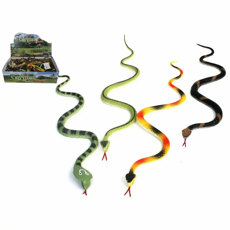 Gummischlange 34cm, 8fach sortiert