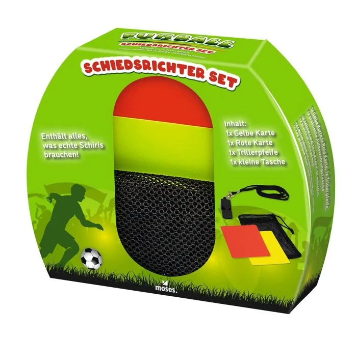 Fußball Schiedsrichter Set – Moses