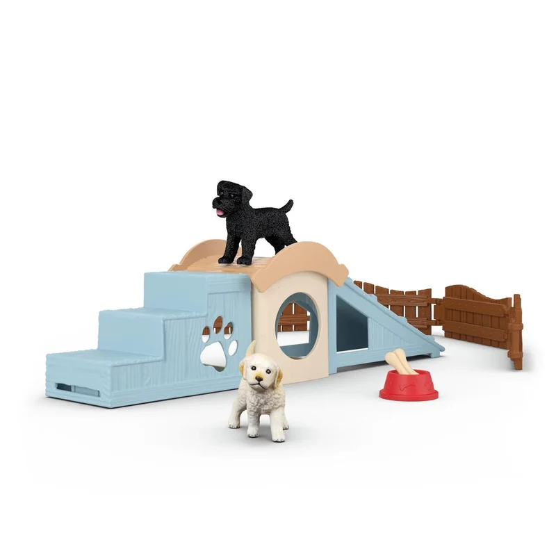Abenteuerzeit für Welpen – Welpen Spielplatz – Schleich