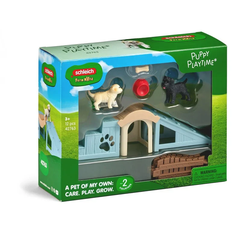 Abenteuerzeit für Welpen – Welpen Spielplatz – Schleich