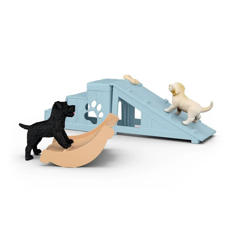 Abenteuerzeit für Welpen – Welpen Spielplatz – Schleich