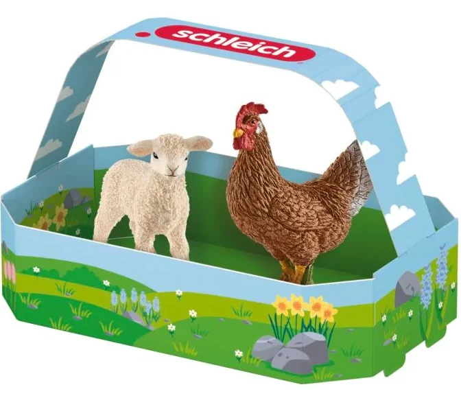 Schleich Farm World Osterfreunde – Bauernhof Figuren