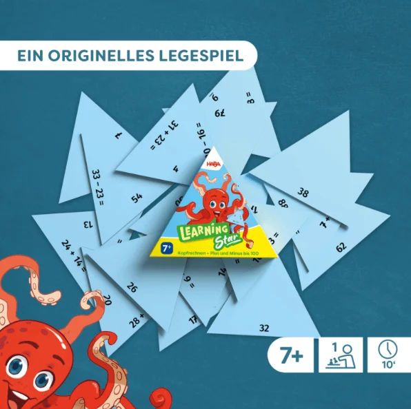 Learning Star Rechnen – Rechenlernspiel ab 7 Jahren – HABA