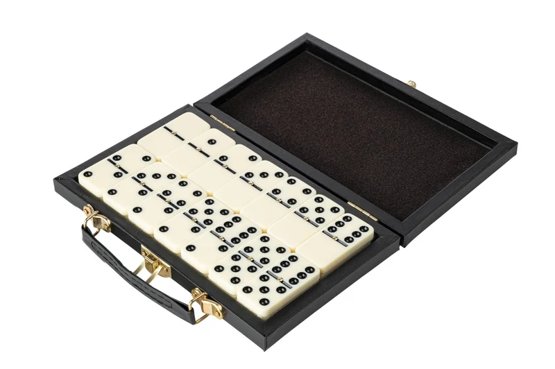 Domino Doppel 6 in Klappkassette – Philos