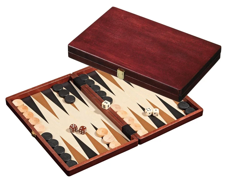 Backgammon Naxos in Holzoptik – Philos