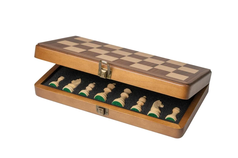 Schachkassette 33 mm aus Holz – Philos