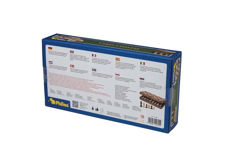 Schachkassette 33 mm aus Holz – Philos
