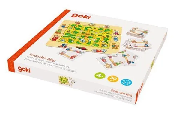 Legespiel Finde den Weg ab 4 Jahren – Goki
