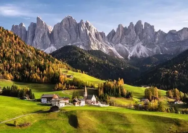 Dolomiten im Herbst Puzzle 1000 Teile