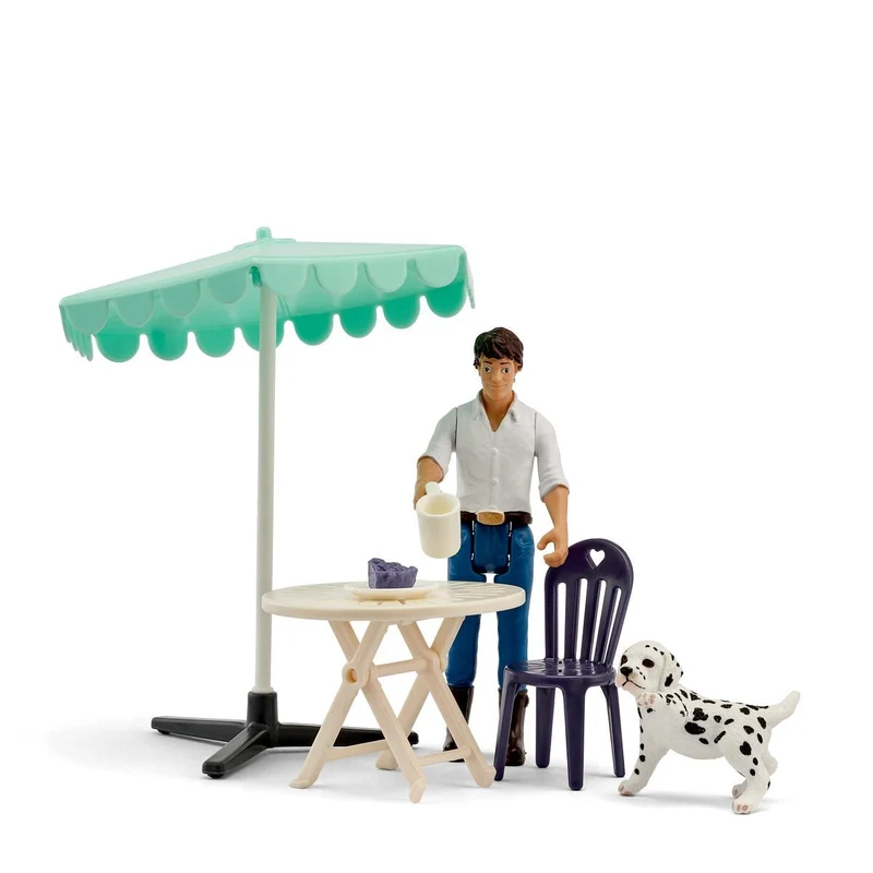 Kaffeeklatsch im Garten – Schleich