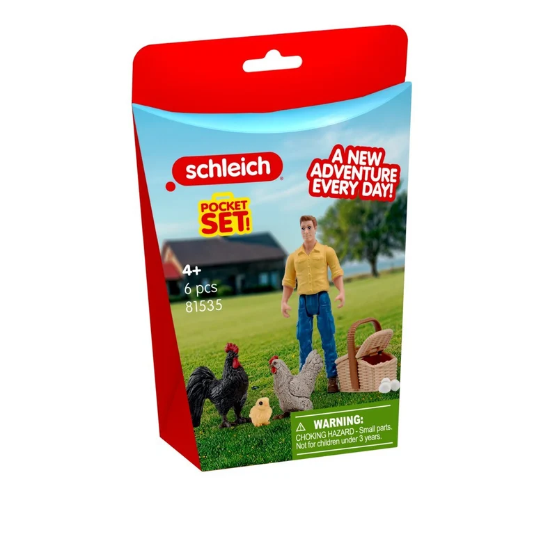Piepmatz Parade mit Hühnern – Schleich Pocket Sets
