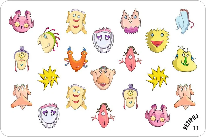 Crazy Heads Suchspiel für 2 Spieler – Moses