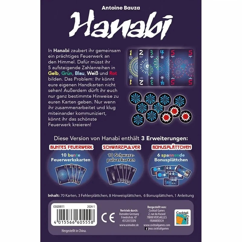 Hanabi – Kooperatives Kartenspiel