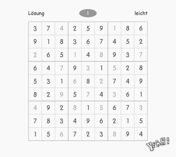 365 Sudokus für Kinder