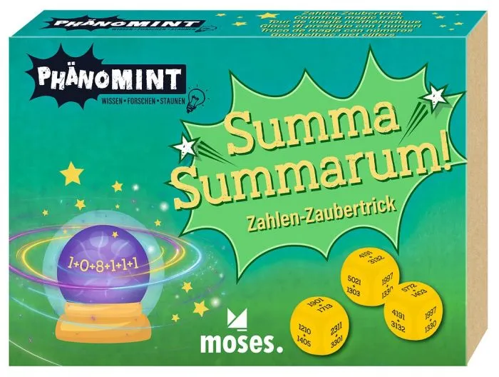 Summa Summarum – Zahlen-Zaubertrick ab 8 Jahren