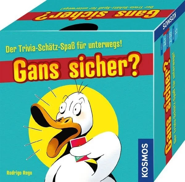 Gans sicher? – Trivia-Schätzspiel für unterwegs