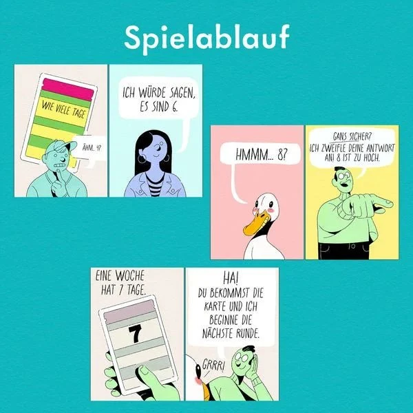 Gans sicher? – Trivia-Schätzspiel für unterwegs