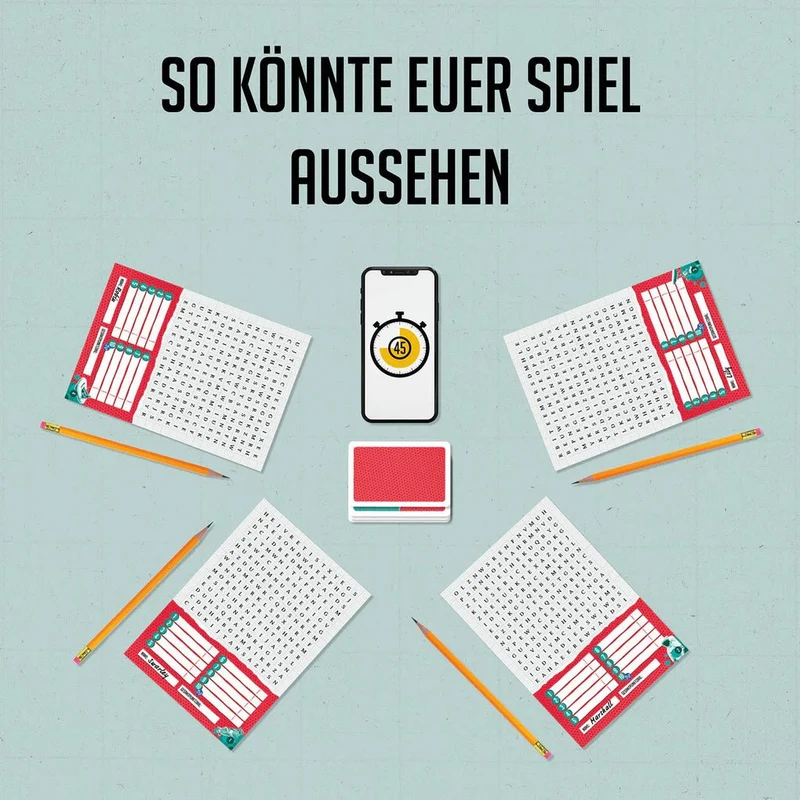 Wömmeln - Wörter finden, suchen, sammeln