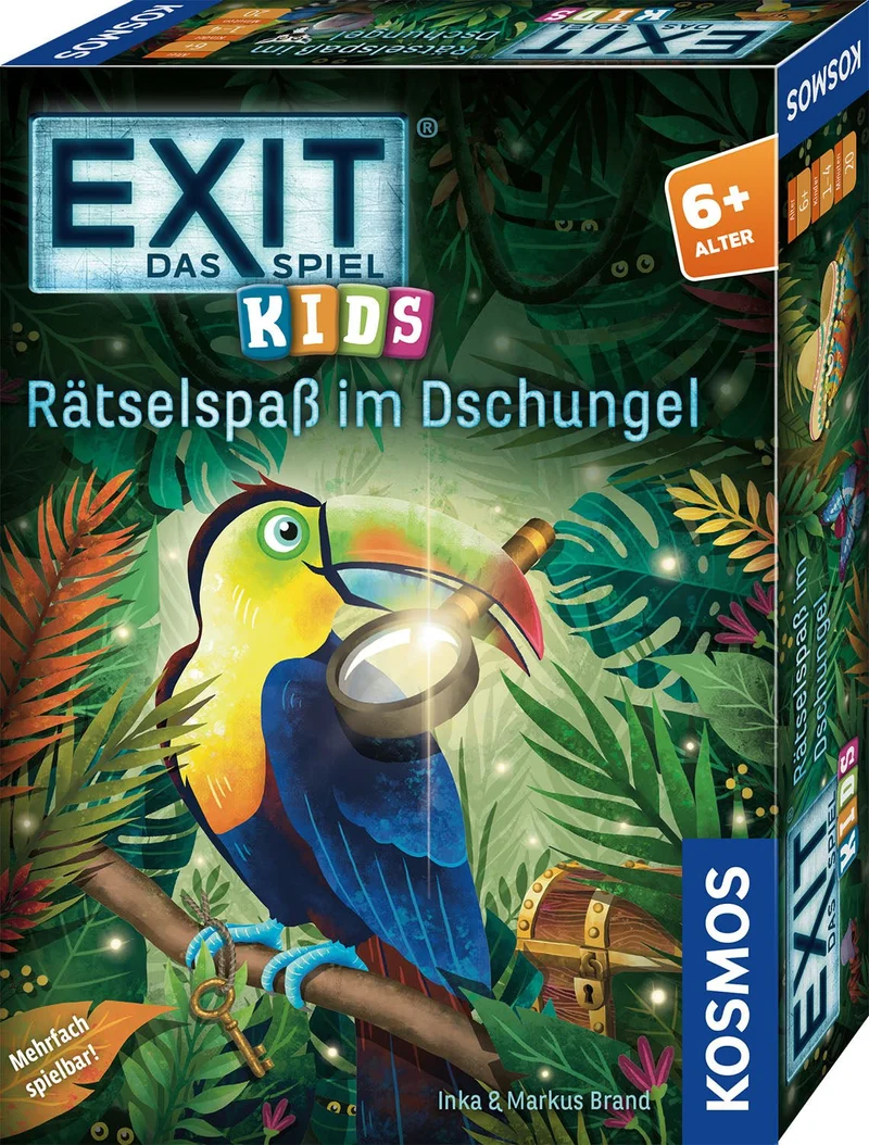 Kinderspiel - Exit Kids: Rätselspaß im Dschungel