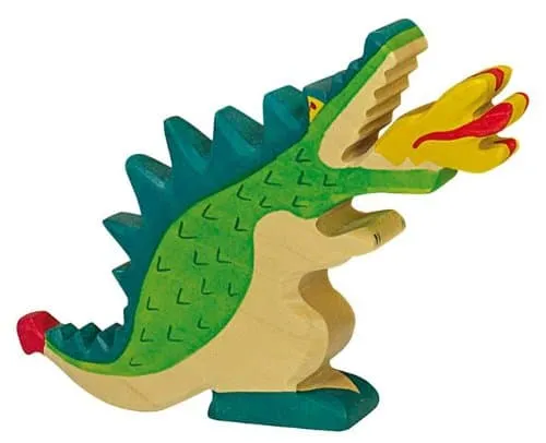 Spielfigur - Drache grün