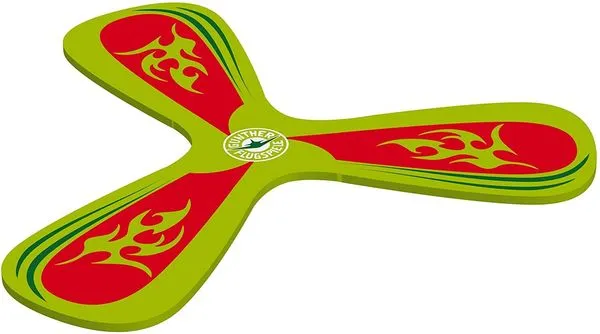 Mc Squeezy Boomerang, Schaumstoff, 21cm